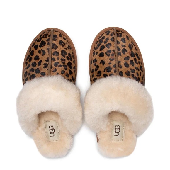 Ugg Scuffette II Slipper - Cheetah Leopard Print - Picture 1 of 7